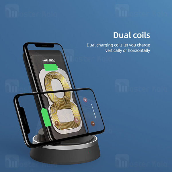 پاوربانک وایرلس و داک شارژ Nillkin PowerMount NKA08 PD Wireless Power Bank Dock